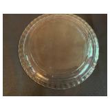 Collection of Decorative Glass and Ceramic Items with Doily Inc Enesco Musical Eagle Playing "Born Free"