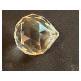 Fenton Glass Bear, Beautiful Antique Pink Glass Basket in Stand & Misc Crystal and Glass Decor Pieces