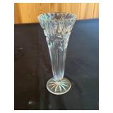 Fenton Glass Bear, Beautiful Antique Pink Glass Basket in Stand & Misc Crystal and Glass Decor Pieces