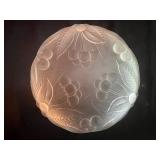 Vintage Crystal Glassware Set with Pedestal Covered Cake Plate (new), Basket, and Plates