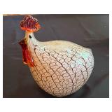 VTG Fenton Cranberry Glass 7" Ruffle-Top CRUET w/ Stopper & Assorted Decorative Glass Items