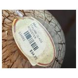 VTG Fenton Cranberry Glass 7" Ruffle-Top CRUET w/ Stopper & Assorted Decorative Glass Items