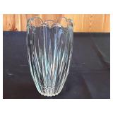 VTG Fenton Cranberry Glass 7" Ruffle-Top CRUET w/ Stopper & Assorted Decorative Glass Items