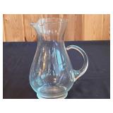 VTG Fenton Cranberry Glass 7" Ruffle-Top CRUET w/ Stopper & Assorted Decorative Glass Items