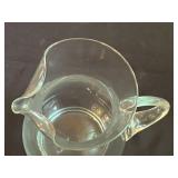 VTG Fenton Cranberry Glass 7" Ruffle-Top CRUET w/ Stopper & Assorted Decorative Glass Items