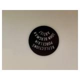 Fenton Cranberry Opalescent Hobnail Cruet & VTG Collection of Decorative Plates and Figurines Including Frances Hook Numbered Plate and Willow Tree "Courage"