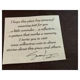 Fenton Cranberry Opalescent Hobnail Cruet & VTG Collection of Decorative Plates and Figurines Including Frances Hook Numbered Plate and Willow Tree "Courage"