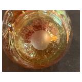 Fenton Cranberry Opalescent Hobnail Cruet & VTG Collection of Decorative Plates and Figurines Including Frances Hook Numbered Plate and Willow Tree "Courage"