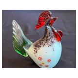 Fenton Cranberry Opalescent Hobnail Cruet & VTG Collection of Decorative Plates and Figurines Including Frances Hook Numbered Plate and Willow Tree "Courage"