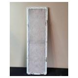 Assorted Home Decor Collection with Table, Wastebasket, and Shelf