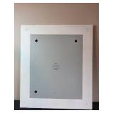 Simply Shabby Chic Wall Mirror with Ornate White Frame