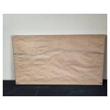 Rope Table Lamp and Framed Cross-Stitch Artwork Set