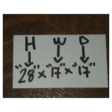 Antique Wooden 3-Drawer Side Table with Distressed Finish