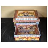 Decorative Home Accent Collection Including Lamp, Sign, Art, Boxes, and Mat