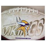 Minnesota Vikings Limited Edition Commemorative Football with Display Case