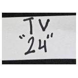 Vizio 24-Inch LED TV with Remotes and Power Adapter