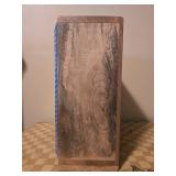 Handcrafted Wooden Shabby Chic Jewelry Box with Floral Design