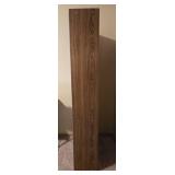 Large Wooden Bookshelf with Five Shelves - contents on shelves not inc