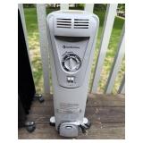 Pair of Electric Oil-Filled Radiator Heaters - Comfort Zone and Pelonis