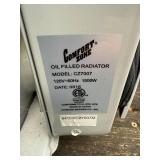 Pair of Electric Oil-Filled Radiator Heaters - Comfort Zone and Pelonis