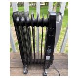 Pair of Electric Oil-Filled Radiator Heaters - Comfort Zone and Pelonis