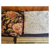 Collection of Place Mats (folded) and Fabric Pieces