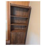 Bookshelf with Storage Cabinet