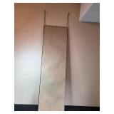 Full Length Black Hanging Mirror 51" x 15"