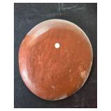 Vintage Mexican Painted Plate Set & Carved Elephant Sculpture