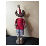 Holiday Decor and Toys Collection Including Floral Standing Moose