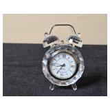 Vintage Decorative Pieces: Carafe, Mug, Clock, and Platter