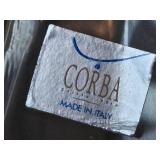 Artisanal Glass Pieces: Pink Vase, Cut Glass Jug, Italian Crystal Vase & Stunning Multi Color Mini Glass Frog