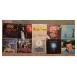 Collection of Classic Vinyl Records Including Barbara Streisand, Bill Gaither Trio