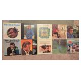 Collection of Vintage Vinyl Records Featuring Doug Oldham, Kenny Rogers, and More