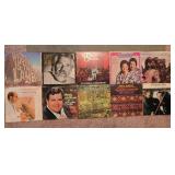 Collection of Vintage Vinyl Records Featuring Doug Oldham, Kenny Rogers, and More