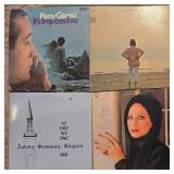 Collection of Vintage Vinyl Records Including Barbra Streisand and Andy Williams