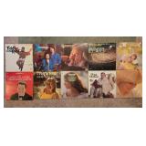 Collection of Vintage Vinyl Records Including Barbra Streisand and Andy Williams