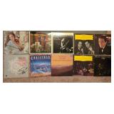 Collection of Vinyl Records featuring Various Artists and Genres