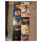 Collection of Vinyl Records featuring Various Artists and Genres
