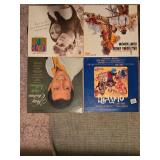 Collection of Vinyl Records featuring Various Artists and Genres