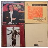 Collection of Vintage Vinyl Records Featuring Various Artists