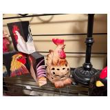 Assorted Rooster Themed Kitchen Decor Collection
