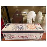 Onyx Horse Bookends & Collection of Home Decor