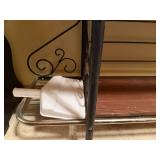 Decorative Shelf with Assorted Kitchen Items