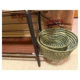 Decorative Shelf with Assorted Kitchen Items