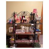 Decorative 3 Shelf Metal Baker