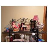Decorative 3 Shelf Metal Baker
