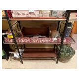 Decorative 3 Shelf Metal Baker