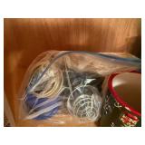 Mixed Lot of Nutcracker Figures, Kitchen Glassware, and Small Appliances