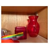 Assorted Kitchenware Collection with Mugs, Measuring Cups, and More